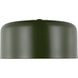 Malone 1 Light 15.75 inch Olive Ceiling Flush Mount Ceiling Light